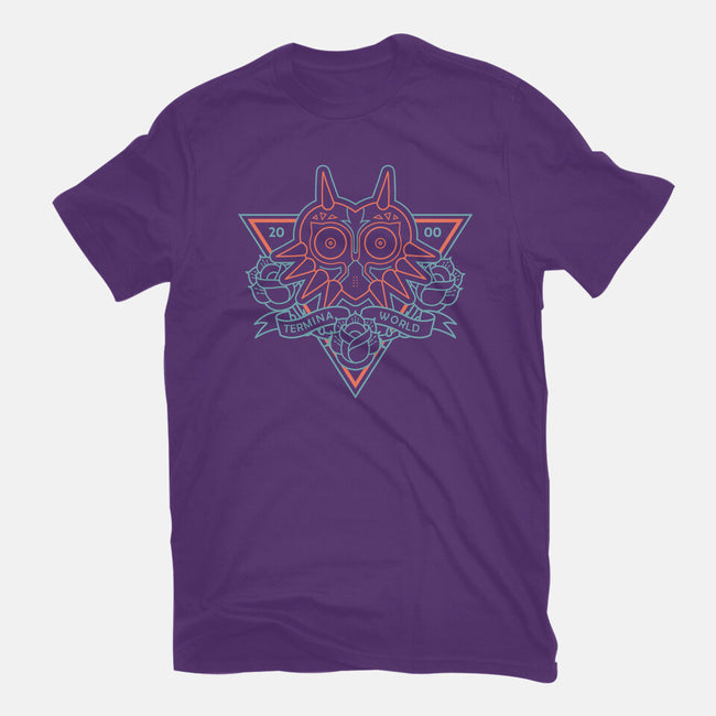Neon Hipster Majora-Mens-Premium-Tee-Astrobot Invention