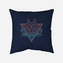 Neon Hipster Majora-None-Removable Cover w Insert-Throw Pillow-Astrobot Invention