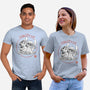 Aloha And Cosmo Sumi-E-Unisex-Basic-Tee-Astrobot Invention