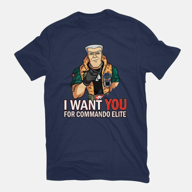 I Want You For Commando Elite-Mens-Basic-Tee-jasesa