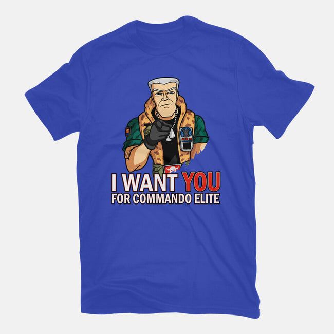 I Want You For Commando Elite-Mens-Basic-Tee-jasesa