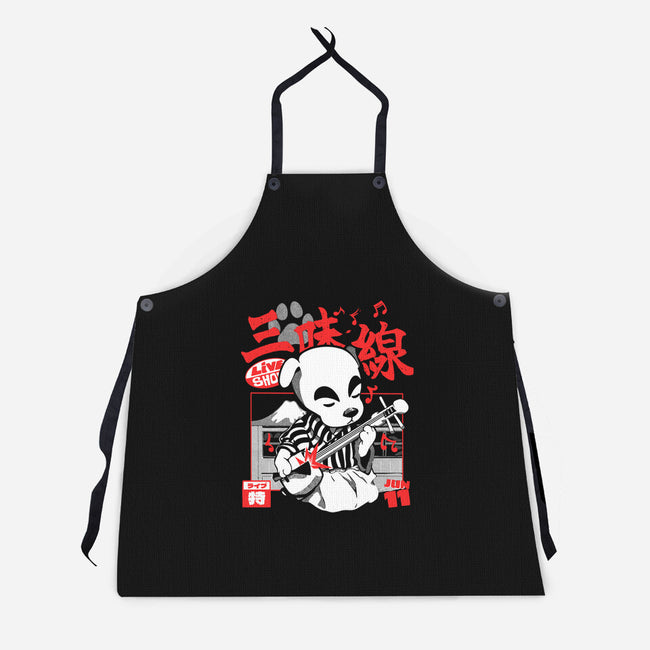 Shamisen Barker-Unisex-Kitchen-Apron-Estudio Horta