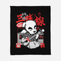 Shamisen Barker-None-Fleece-Blanket-Estudio Horta
