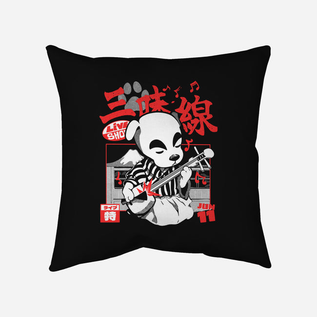 Shamisen Barker-None-Removable Cover w Insert-Throw Pillow-Estudio Horta