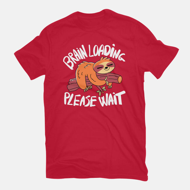 Brain Loading-Unisex-Basic-Tee-FunkVampire