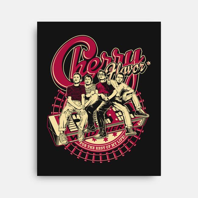 Cherry Flavor-None-Stretched-Canvas-CappO