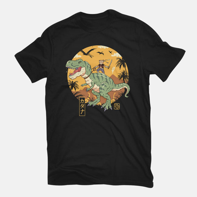 Jurassic Catana T-Rex-Unisex-Basic-Tee-vp021