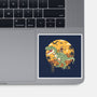 Jurassic Catana T-Rex-None-Glossy-Sticker-vp021