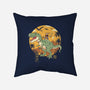 Jurassic Catana T-Rex-None-Removable Cover w Insert-Throw Pillow-vp021