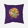 Jurassic Catana T-Rex-None-Removable Cover w Insert-Throw Pillow-vp021