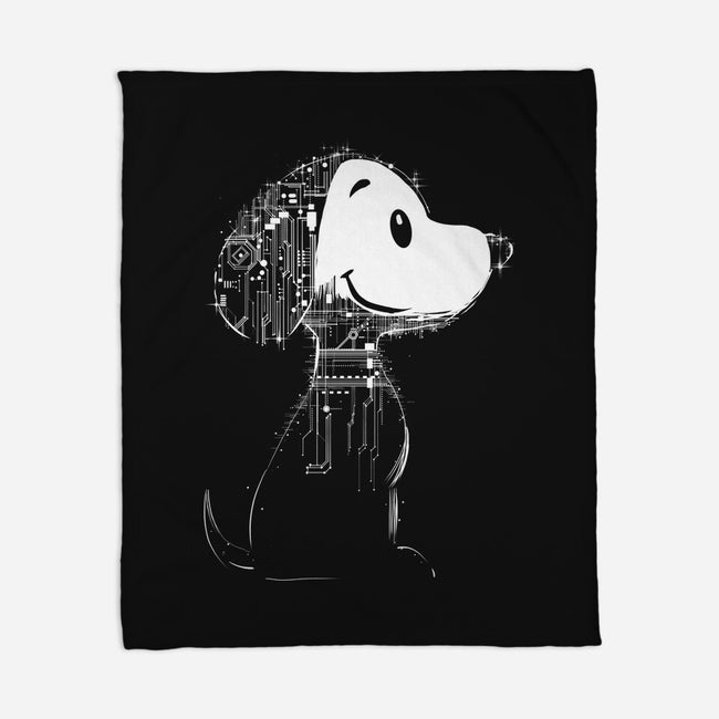 Beagle Of Tomorrow-None-Fleece-Blanket-kharmazero