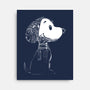 Beagle Of Tomorrow-None-Stretched-Canvas-kharmazero