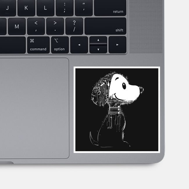 Beagle Of Tomorrow-None-Glossy-Sticker-kharmazero