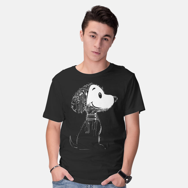 Beagle Of Tomorrow-Mens-Basic-Tee-kharmazero