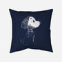 Beagle Of Tomorrow-None-Removable Cover w Insert-Throw Pillow-kharmazero