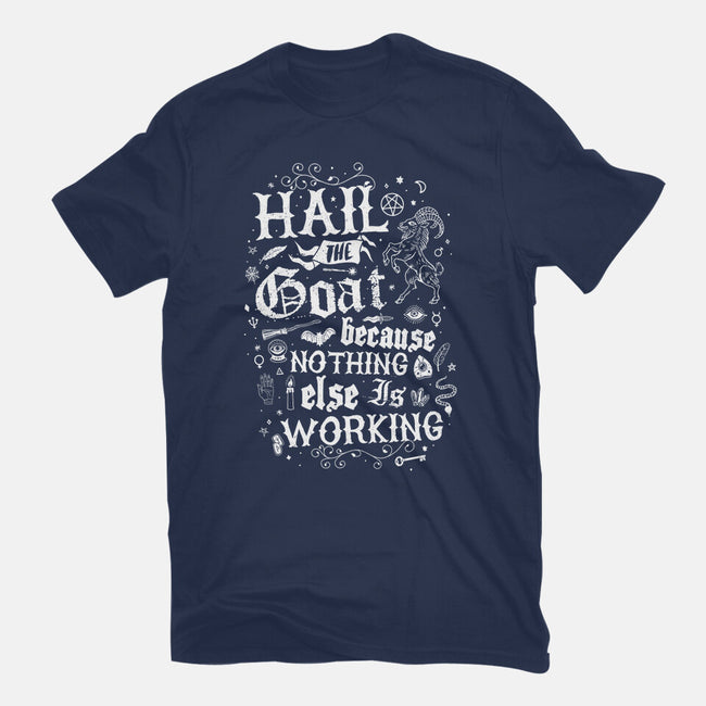 Hail The Goat-Mens-Basic-Tee-Nemons