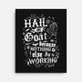 Hail The Goat-None-Stretched-Canvas-Nemons