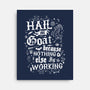 Hail The Goat-None-Stretched-Canvas-Nemons
