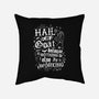 Hail The Goat-None-Removable Cover w Insert-Throw Pillow-Nemons