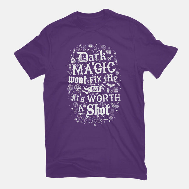 Dark Magic Won't Fix Me-Youth-Basic-Tee-Nemons