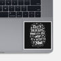 Dark Magic Won't Fix Me-None-Glossy-Sticker-Nemons
