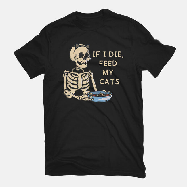 Feed My Cats-Mens-Basic-Tee-Claudia
