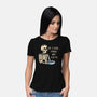 Feed My Cats-Womens-Basic-Tee-Claudia