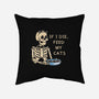 Feed My Cats-None-Removable Cover w Insert-Throw Pillow-Claudia