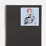 Queen Of The Wave Sumi-e-None-Glossy-Sticker-Astrobot Invention
