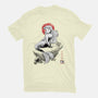 Queen Of The Wave Sumi-e-Mens-Premium-Tee-Astrobot Invention