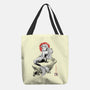 Queen Of The Wave Sumi-e-None-Basic Tote-Bag-Astrobot Invention