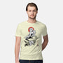 Queen Of The Wave Sumi-e-Mens-Premium-Tee-Astrobot Invention
