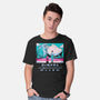 Never Alone-Mens-Basic-Tee-yumie
