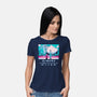 Never Alone-Womens-Basic-Tee-yumie