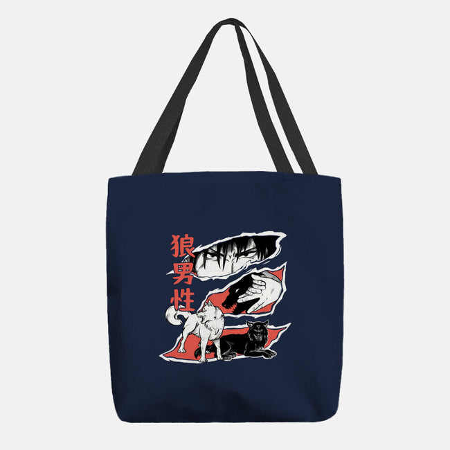 Summon Wolf-None-Basic Tote-Bag-yumie