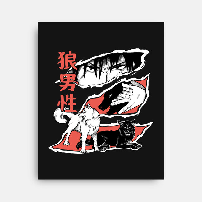 Summon Wolf-None-Stretched-Canvas-yumie
