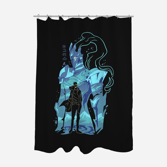 The Shadow Igris-None-Polyester-Shower Curtain-yumie