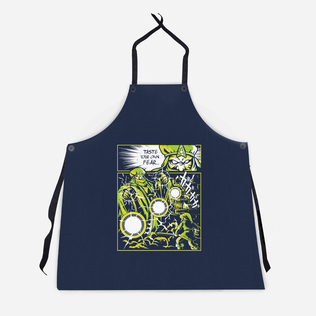 Taste Your Own Fear-Unisex-Kitchen-Apron-arace
