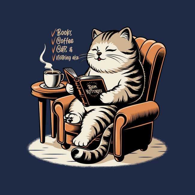 Books Coffee And Cats-None-Drawstring-Bag-Popnotic