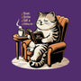 Books Coffee And Cats-None-Stretched-Canvas-Popnotic
