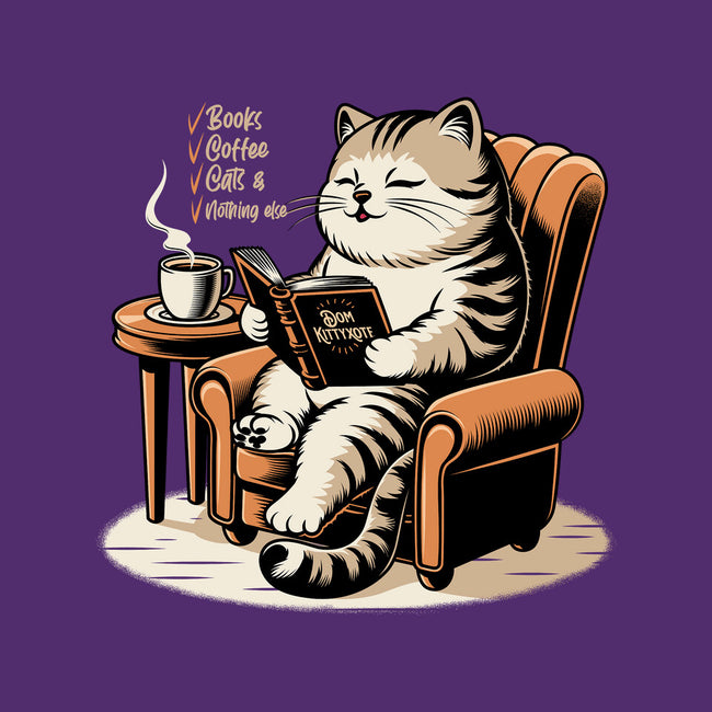 Books Coffee And Cats-None-Drawstring-Bag-Popnotic