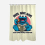 Books And Cookies-None-Polyester-Shower Curtain-Popnotic