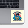 Books And Cookies-None-Glossy-Sticker-Popnotic