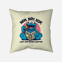Books And Cookies-None-Removable Cover w Insert-Throw Pillow-Popnotic