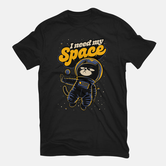 I Need My Space Humans-Mens-Basic-Tee-Popnotic