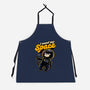 I Need My Space Humans-Unisex-Kitchen-Apron-Popnotic