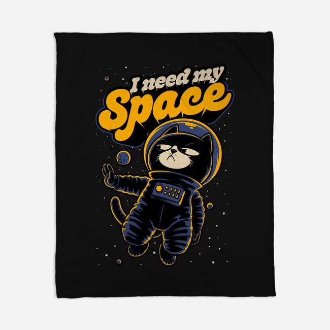 I Need My Space Humans-None-Fleece-Blanket-Popnotic