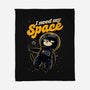 I Need My Space Humans-None-Fleece-Blanket-Popnotic