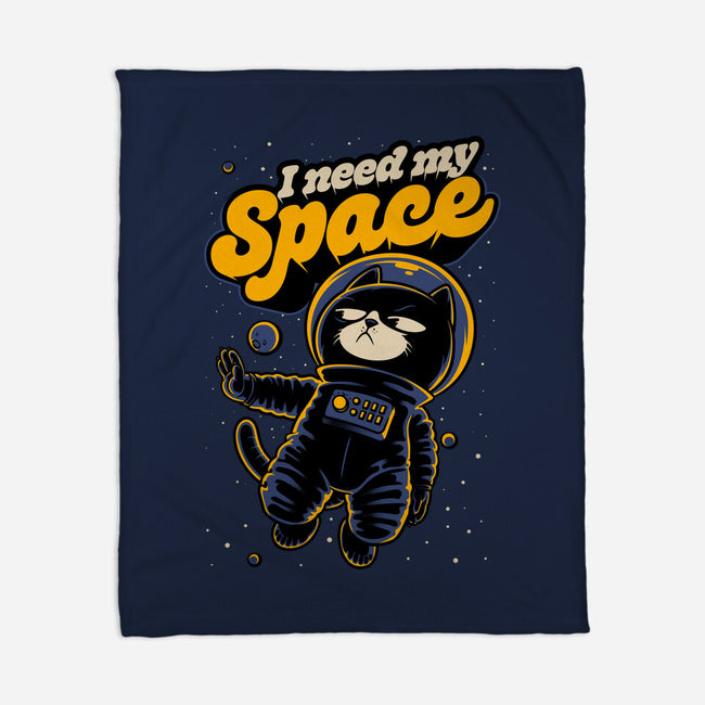 I Need My Space Humans-None-Fleece-Blanket-Popnotic