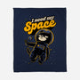 I Need My Space Humans-None-Fleece-Blanket-Popnotic